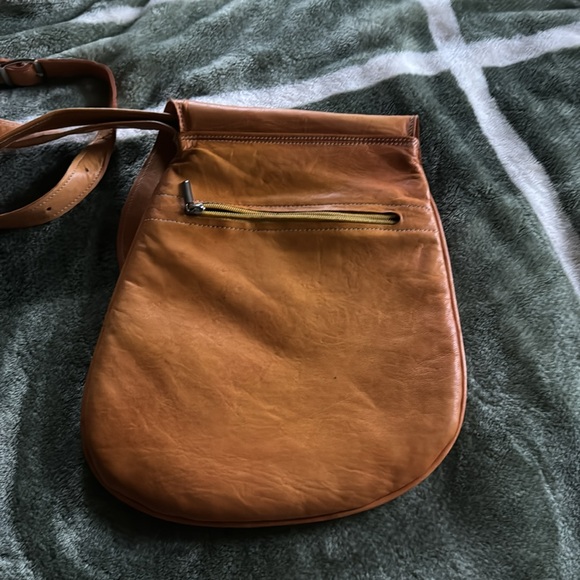 Genuine leather shoulder bag - Picture 3 of 3